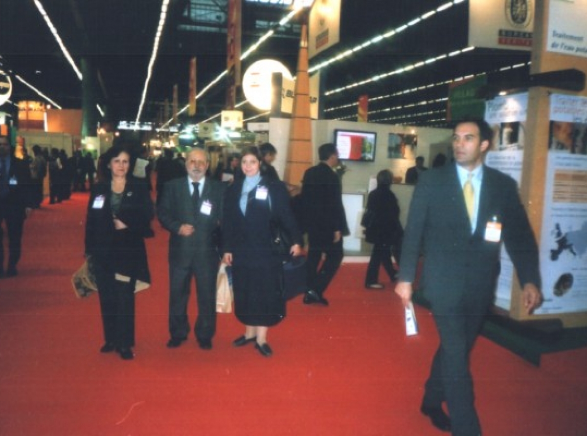 Delegation to the 19th Exhibition and Conference of Pollutec 2003 in Paris