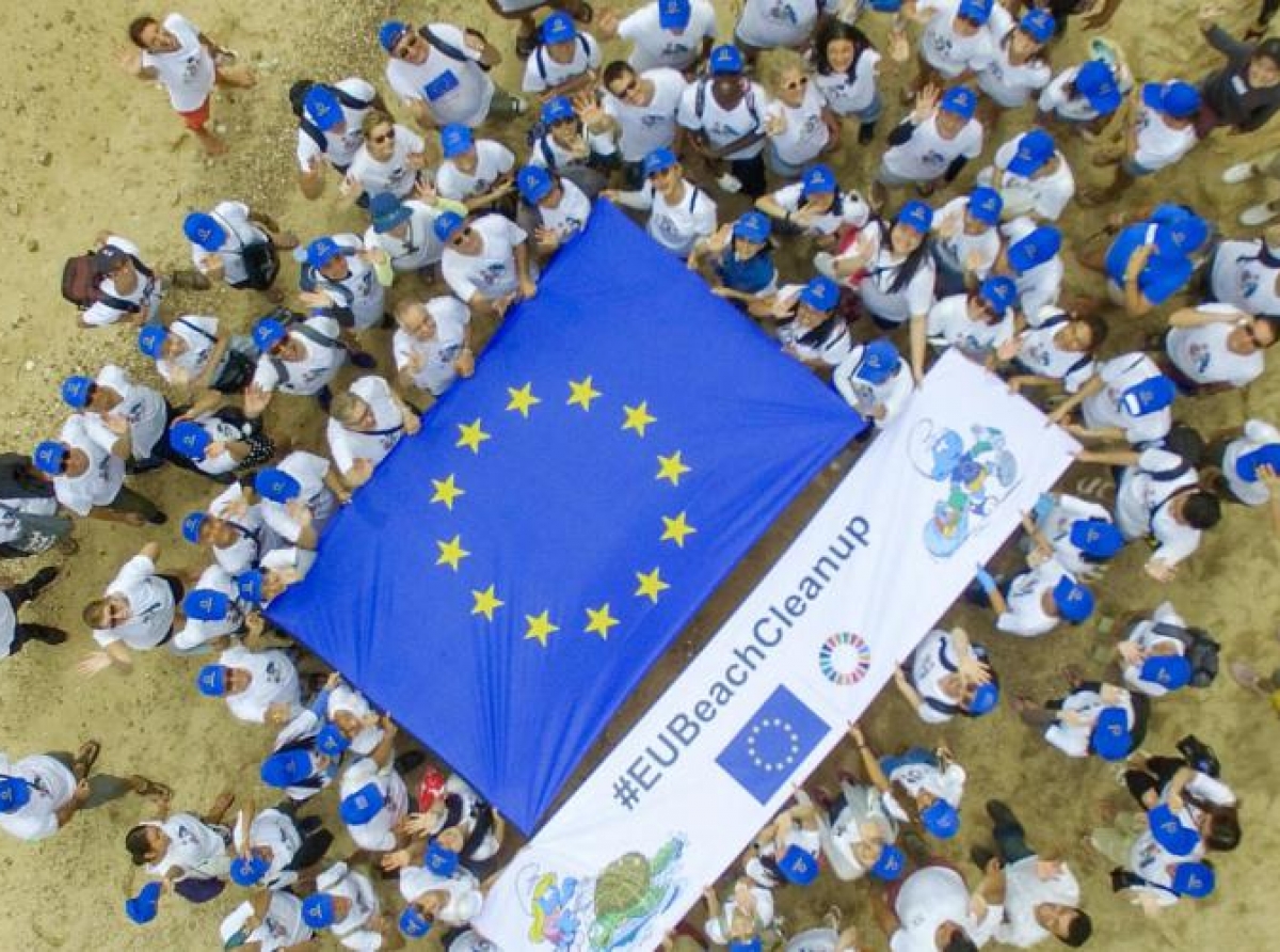 EU Beach CleanUp στην Ελλάδα