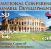 ICSD 2020 : 8th International Conference on Sustainable Development